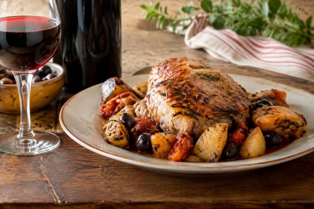 Galte de porc : recette catalane et accord avec le vin de Banyuls