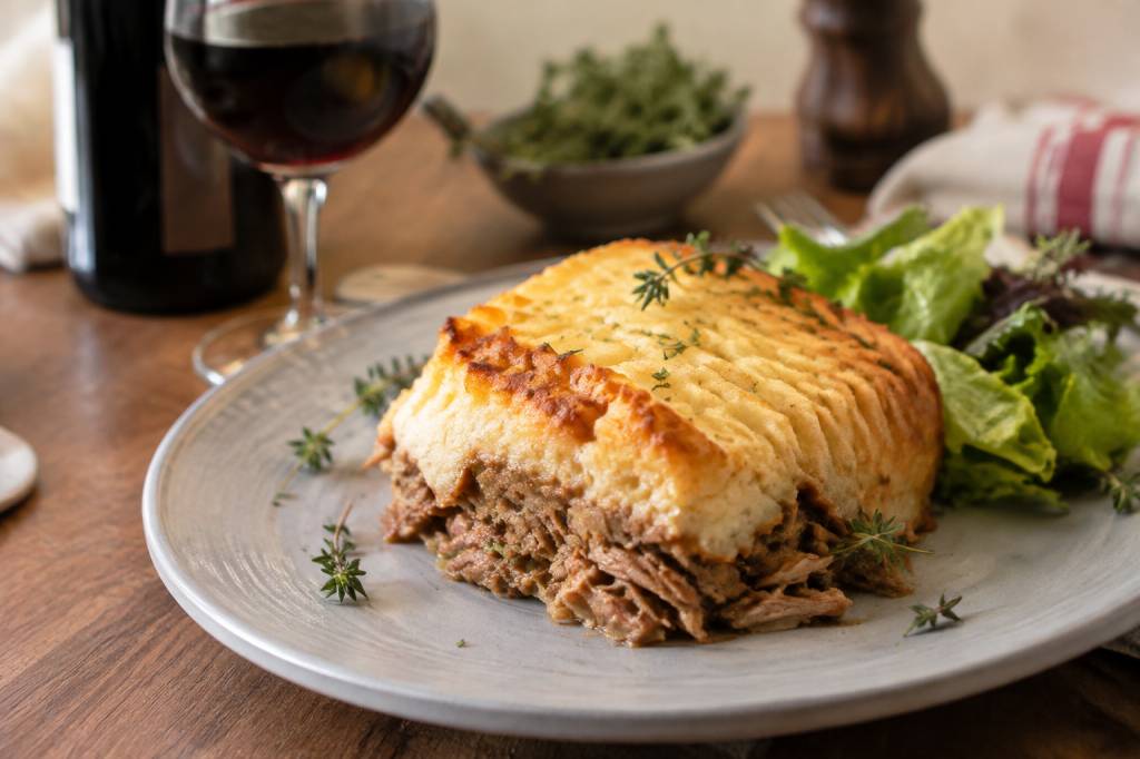 Quel vin avec un parmentier de canard ?