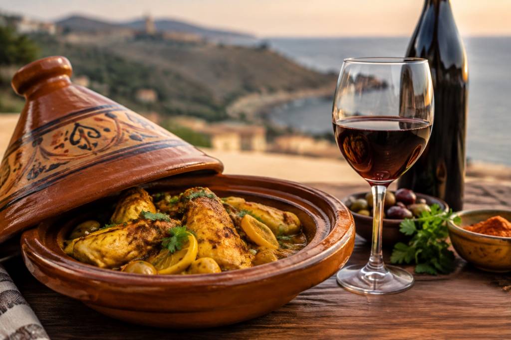 Quel vin avec tajine de poulet : les accords parfaits avec les vins de Banyuls